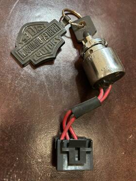 71421-90 Harley-davidson 05 Dyna Super Glide Fxd Ignition Lock Key Switch