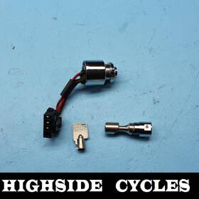 71421-95a Harley-davidson 1417 04 Dyna Low Rider Ignition Switch Fork Lock Key