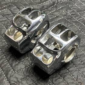 71500280 Harley-davidson 2014-2023 Oem Switch Housing Set Chrome For Touring