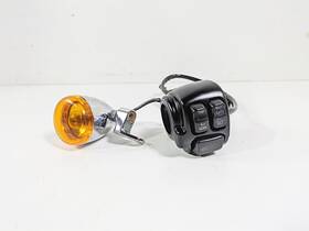 72945-12 Harley Davidson 2014 Fxdf Dyna Fat Bob Left Hand Control Switch And Blinker