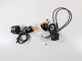 Harley Davidson 72951-12a 2014 Fxsb Softail Breakout Hand Control Switch Chrome Button Set 72951-12