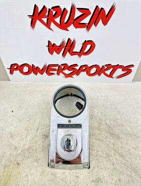 Hd-71273-00 Harley-davidson 2002 Softail Dash Dashboard With Ignition Switch Key