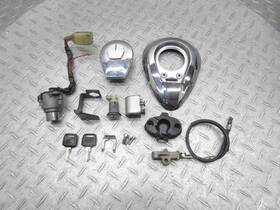 17620-mw3-681 Honda 2000 97-03 Gl1500 Ct Valkyrie Lock Set Ignition Switch Fuel Cap With Key