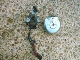 35010-ma1-770 Honda 1981-1982 Gl500 Silverwing Oem Ignition Key Switch Tank Cap Lock Set Rare