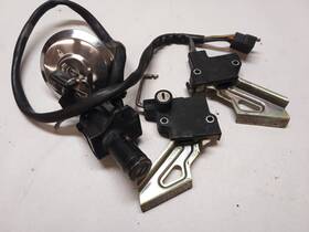 35010-mf2-881 Honda Interceptor Vf500f Lock Set Gas Cap Ignition Switch Helmet Seat Fits 1986