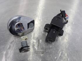 Honda 35010-mw3-680 91-03 Night Hawk Cb750 Key Set Ignition Switch Gas Cap Seat Lock Genuine