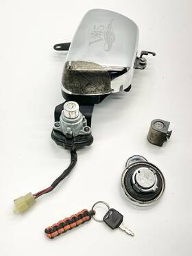 35010-mz5-a01 Honda 1997-2001 Vf750 Vf750c Magna Oem Ignition Key Switch Lock Set Read Ad