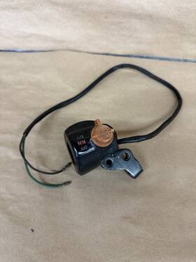 35130-098-661 Honda 1975 - 1979 Ct70 Oem Kill Switch Black Brake Control Ct Trail 70 76 77 78