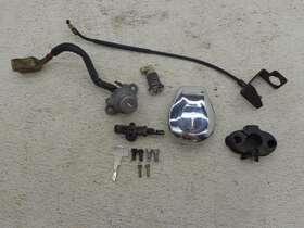 7502-06-014 Honda 1997 1998 Valkyrie Gl1500 Standard Lock Set Ignition Switch Key