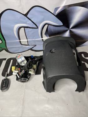 84853-d3000 Hyundai 2016-2020 Tucson Ignition Switch Lock Cylinder With Key And Lower Shroud Oem