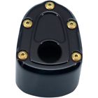 Ic-bs04-b Carl Brouhard Designs Bomber Series Ignition Switch Cover Black
