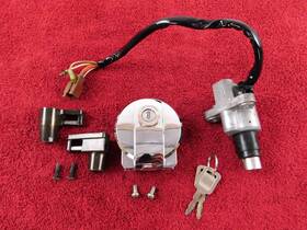 27004-5270 Kawasaki Lockset Ignition Switch Gas Cap Lock Set Without Em Key 86-06 Vn750 Vulcan 750