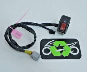 Kawasaki 43080-0114-dj 2025 19-23 Ninja Zx6r Right Kill Start Switch 284133 Original Oem