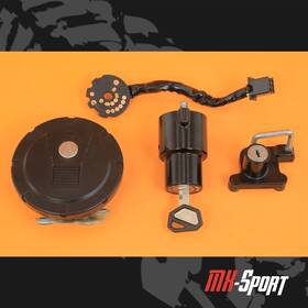 51049-0049 Kawasaki 87-07 2006 Klr650 Klr 650 Ignition Lock Key Tank Cap Lockset Assembly