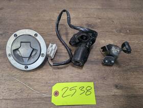 51049-0744 Kawasaki Ninja 1000 Zx1000 2011-2012 Oem Ignition Fuel Cap And Seat Lockset