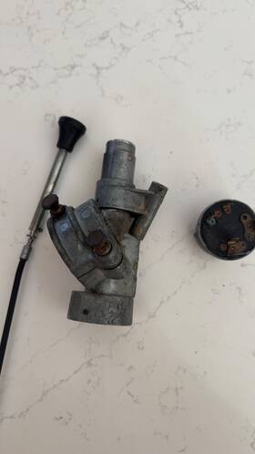 Nrc4367 Land Rover Series 3 Diesel Steering Lock / Ignition Switch Stop Cable