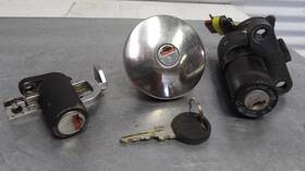 03736820 Moto Guzzi 99 California Ev V11 Key Set Ignition Switch Gas Cap Seat Helmet Lock