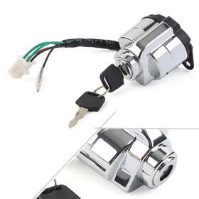 Motorshop168 420014701968 Ignition Switch Lock Key Set For Honda Shadow Vlx 600 Vt600/400 /750 88-13