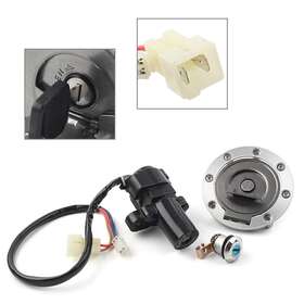 Premiummotorcycleusa 310005753543 Ignition Switch Lock Fuel Gas Cap Key Set For Yamaha Yzf R1 1998-1999 2004-2012