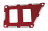 Rzr-sp2-1k-rd Modquad Switch Plate Red Slot