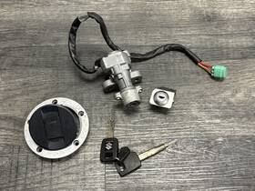 37000-11860 Suzuki 2012-2016 Dl650 650 Vstrom Oem E33 Lock Set Ignition Switch Gas Cap Keys