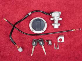 37000-11862 Suzuki Lockset With Key Oem Ignition Switch Gas Cap Seat Lock Set 12-16 Dl650 V-strom 650