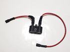 Tp-822-07rdbk Tons Performance Braided Cloth Red Bk Harley Sportster Spark Plug
