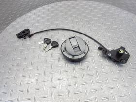 2500506 Triumph 2014 13-16 1050 Speed Triple R Lock Set Seat Latch Cable Fuel Cap Key