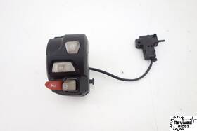 T2044338 Triumph 17-24 Street Triple R Rs Oem Left Switch Handlebar Bar Horn Signals Switches