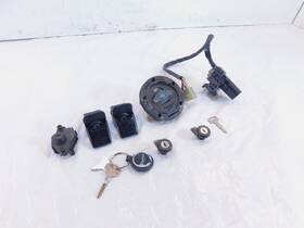 Triumph T2500795 Trophy 900 Fuel Tank Seat Ignition Switch Lock Set With Keys - Rust