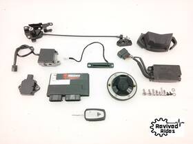 Triumph T2502871 18-20 Speed Triple 1050 Rs Oem Lock Set Complete Ignition Ecu Key Switch