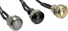 Xf-2-2106-0419 Drag Specialties Black Round Universal Motorcycle Push Button For Harley