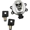 Xf-2-2106-0420 Xf221060420 Drag Specialties Skull Ignition Switch Chrome