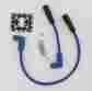 171110-b Xl1200l Accel 8mm Spark Plug Wire Set Blue Harley Xl1200c Sportster Low Xl1200n