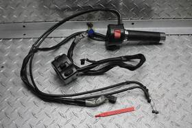 Yamaha 2206434 2006 V Star 650 Xvs650 Custom Right Left Bar Switches/throttle Cable/tube