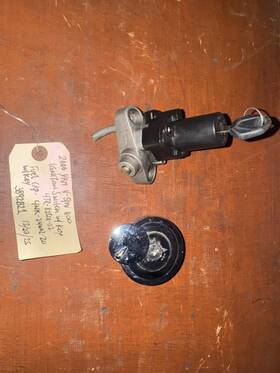 Yamaha 3892b22 2000 Vstar 1100 Ignition Switch With Key And Fuel Cap 4tr-82501-20