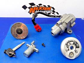 Yamaha 3b3-h2501-01-00 2007 C3 Xf50w Ignition Key Switch Fuel Cap Lock Set