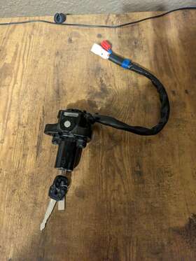 3p6-82501-20-00 Yamaha Fjr 1300 Main Switch Steering Lock Oem Part