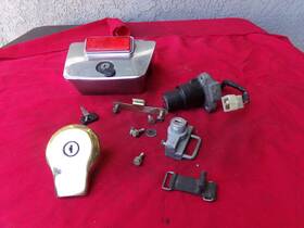 42h-82501-50 Yamaha Virago 84-85 Xv1000 86-89 Xv1100 Ignition Switch Lock Set 1 Key Oem Nice