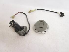 4du-82501-02-00 Yamaha 95 Xj 600 Seca Ii 2 Lockset Ignition Key Switch 1994-1996