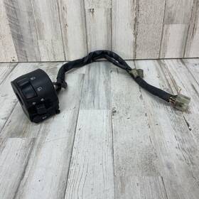 G0201 Yamaha 2007 Yzf R6r Left Handlebar Headlight Switch Black