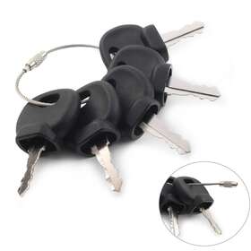 Zdl-kabusikikaisya1989usa 612036962025 Ignition Keys #14707 14607 5755124 8035807 8u-9569 940451 Fit Jcb Equipment 5pcs