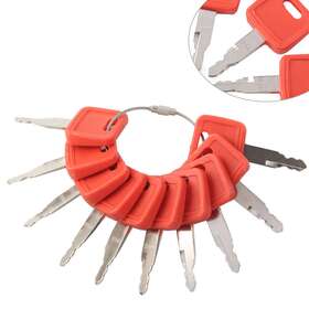 Zdl-kabusikikaisya1989usa 612075739848 Ignition Key With Ring Fit John Deere Excavator #at194969 #at147803 #h800 10pcs