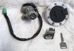 04-11 Suzuki Vstrom DL650 Ignition Switch Tank Cap Seat Lock Set 37000-27861. Fixed Price $80.98.