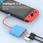 3 In Usb-c Game Hub 4K Hdmi Pd 100W For Switch Oled Mac Pro Air Priced At. Fixed Price $28.23.