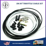 5 Metre Motorcycle Throttle Cable Kit Diy Nipple Ferrule Pit Dirt Bike Universal. Fixed Price $14.99.