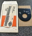 Genuine Harley-davidson 71427-93 Ignition Switch Decal 1993 And Up Touring Nos. Fixed Price $47.98.