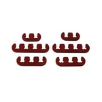 Moroso Spark Plug Wire Holder 72161; 7-9MM Snap-on Red Plastic. Fixed Price $17.48.