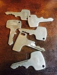 Vintage Antique Honda Oem Factory Pre Cut Motorcycle Key # NA6844. Fixed Price $24.95.