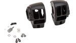 Drag Black 1/4" Handlebar Control Radio Switch Housing Kit Harley Flh 08-13. Fixed Price $131.79.